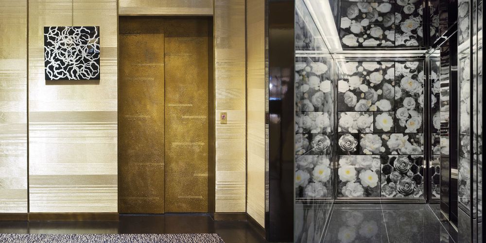 Elevator at Chanel Flagship Store New York