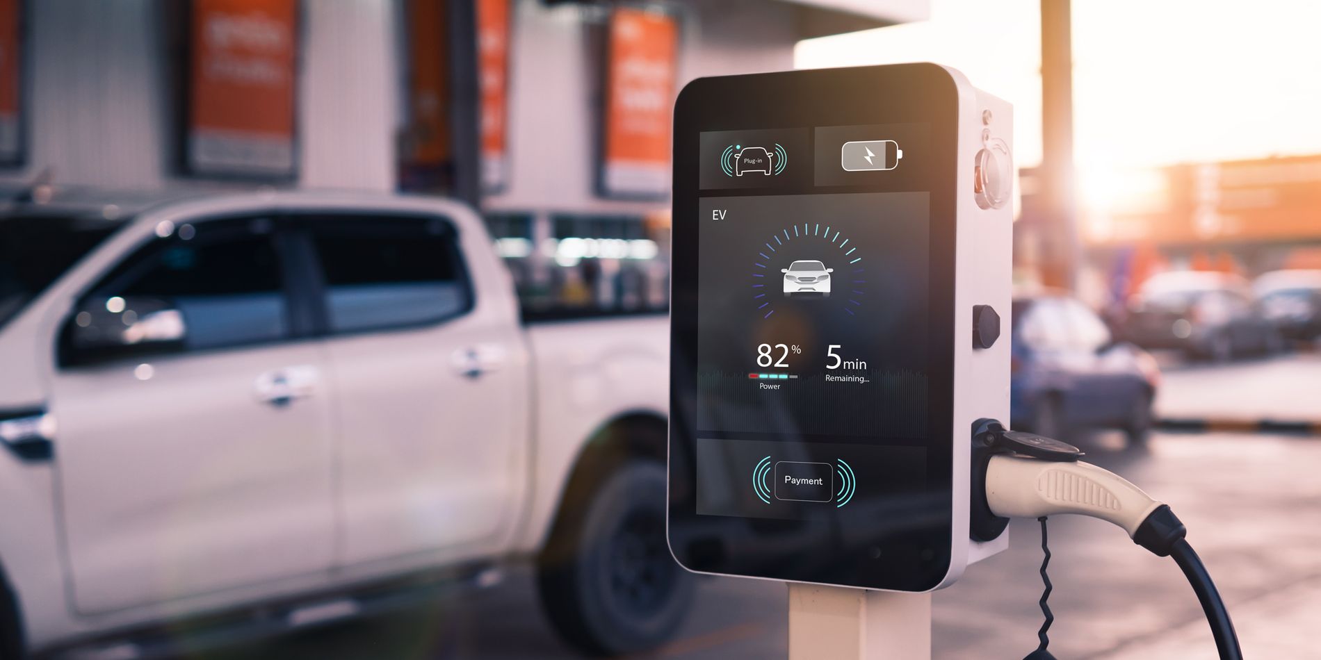 Infrared Touch for EV Charging Stations - 2000x1000