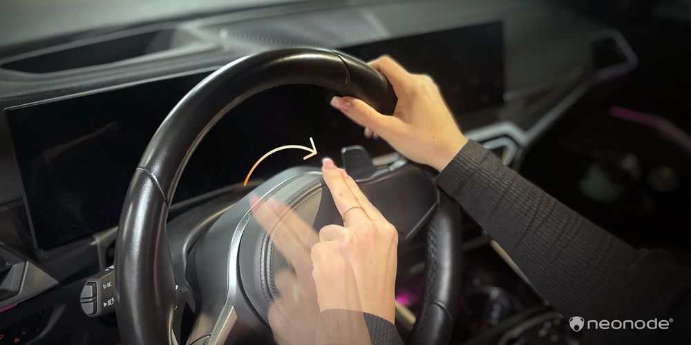 Neonode Interactive Steering Wheel