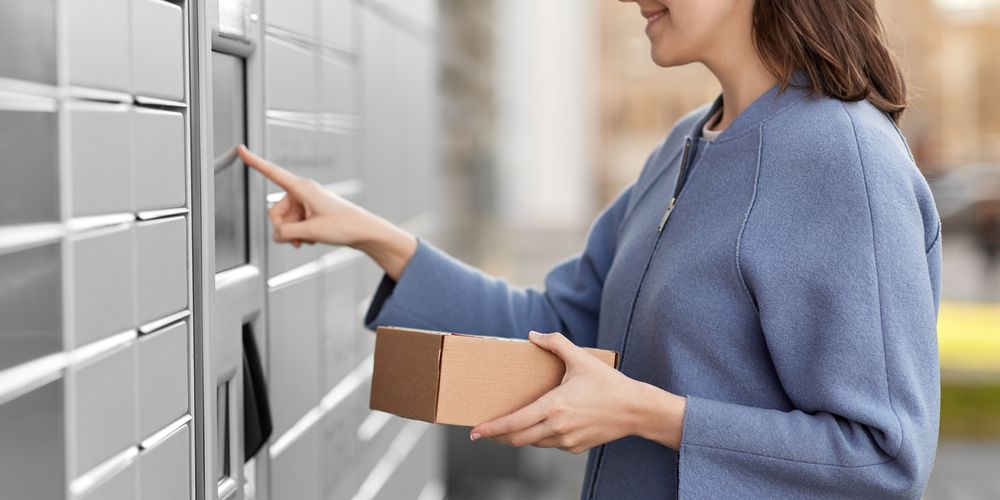 Touchscreen Parcel Locker