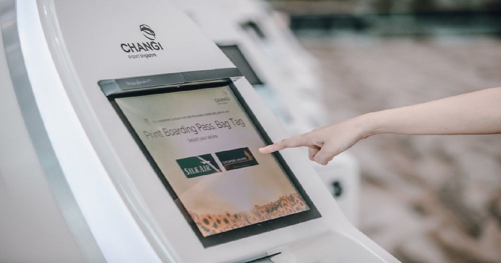 Changi Airport Kiosk